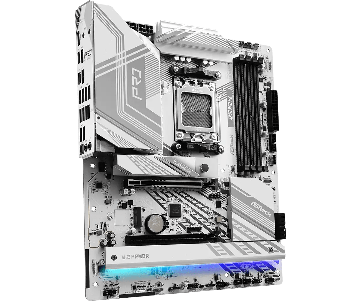 ASRock X870 Pro RS AMD AM5 Socket Gaming Motherboard | 90 - MXBPZ0 - A0UAYZ - 4710483949326 - Vektra Computers LLC ASRock X870 Pro RS AMD AM5 Socket Gaming Motherboard | 90 - MXBPZ0 - A0UAYZ - 4710483949326 - Vektra Computers LLC
